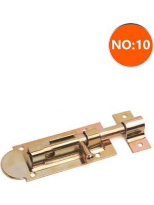 ŞENEL Yapı Market Mavzer Sürgü Kilit Kapı Dolap Kapak Sürgüsü No:10