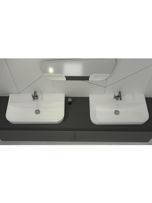 Turavit Luna 55 cm Lavabo