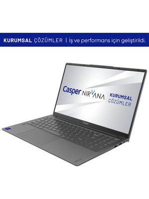 Casper Nirvana X700.1215-8V00R-G-F Intel Core i3-1215U 8GB RAM 500GB NVME SSD Windows 11 Pro