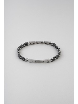 Style & Steel Modern Dizayn 21 Cm Çelik Erkek Bileklik