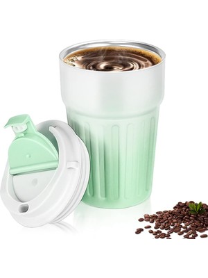 Coverzone Paslanmaz Çelik Su Matarası Spor Matarası, Kapaklı 400 Ml, Sızdırmaz Çocuk Şişesi, Ev Ofis Okul Kamp Yada Tatilde Kullanıma Uygun, Fitness Su Şisesi
