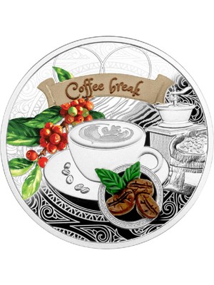 Mennica Polska Coffee Break 17,5 Gram Gümüş (999.0) Sikke Coin