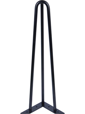 Grande Home Side Metal Ahşap ve Kütük Sehpa Ayağı