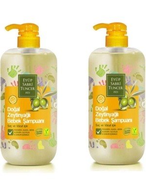 Eyüp Sabri Tuncer Zeytinyağlı Bebek Şampuanı 600 ml x 2 Adet