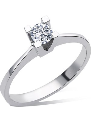 Pırlant 0.30 Karat Tektaş Pırlanta Yüzük