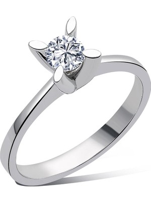 Pırlant 0.30 Karat Tektaş Pırlanta Yüzük