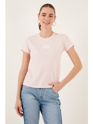 Levi's Pamuklu Regular Fit Bisiklet Yaka T Shirt Kadın T Shirt A2086