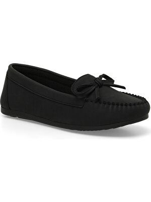 Miss F DS20054 4fx Siyah Kadın Loafer