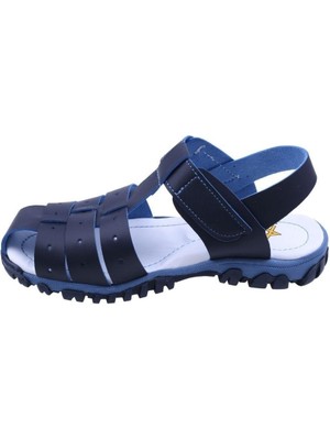 Walkenzo Papuç Sepeti ARZEN-2882 Erkek Çocuk Ortopedik Sandalet Ayakkabı