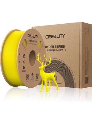 Creality Hyper Pla Sarı Filament 1.75MM 1kg