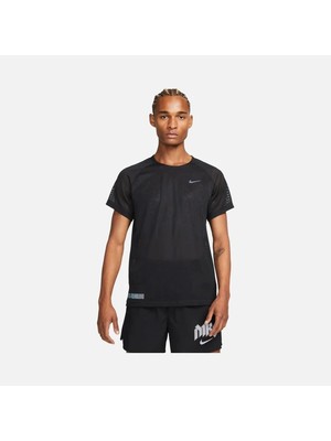 Nike Dri-Fit Adv Run Division Techknit Running Short-Sleeve Erkek Spor T-Shirt DX0853