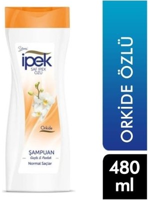 Çeşitli Ipek Şampuan Orkide Normal Saçlar 480ML