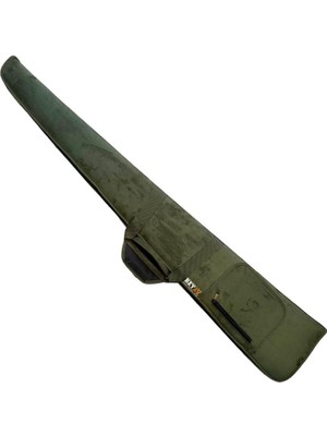 Bey Lüks Süet Haki Av Tüfek Kılıfı 71 cm Namlu Tüfekler için Darbe Koruma