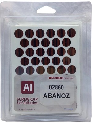 A1 Pvc Yapışkanlı Tapa Desenli 14MM Abanoz
