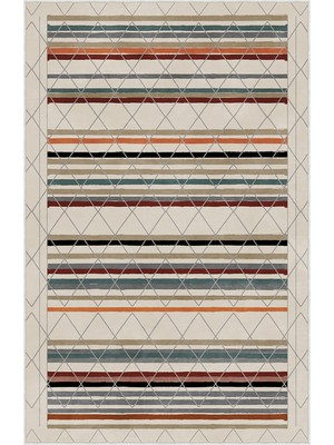 Homefesto Halı Kilim Dekoratif Özel Tasarım Yıkanabilir,İnce, Kaymaz Tabanlı, Modern Halı