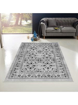 Homefesto Halı Kilim Dekoratif Özel Tasarım Yıkanabilir,İnce, Kaymaz Tabanlı, Modern Halı