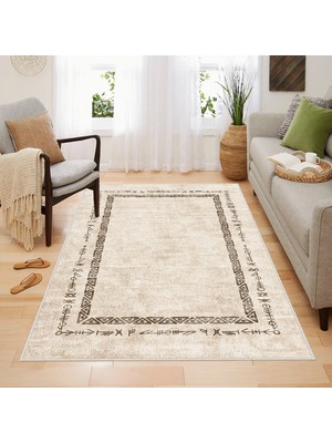 Homefesto Halı Kilim Dekoratif Özel Tasarım Yıkanabilir,İnce, Kaymaz Tabanlı, Modern Halı