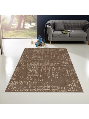 Homefesto Halı Kilim Dekoratif Özel Tasarım Yıkanabilir,İnce, Kaymaz Tabanlı, Modern Halı