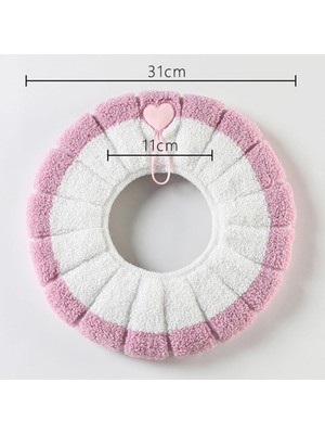 DouranShop Pembe Tarzı Yumuşak Kalın Klozet Kapağı Pedleri Kolay Kurulum Yetişkinler Çocuklar Için Peluş Minderli Kapak Kapakları Bebekler (Yurt Dışından)