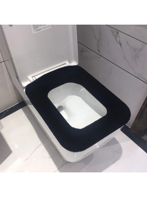 DouranShop G Tarzı Banyo Kare Klozet Kapağı Kış Yıkanabilir Isıtıcı Mat Tuvalet Kapağı Yastık Kapak Pedi Ev Dekor Klozet Kapağı (Yurt Dışından)