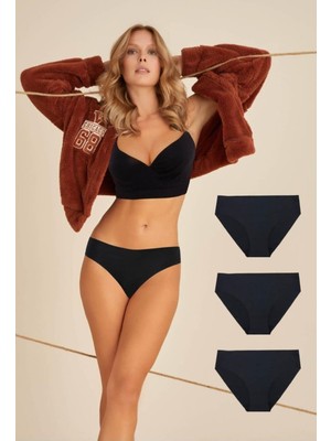 Nbb 330 Bayan Lazer Kesim Basic Külot 3 Adet