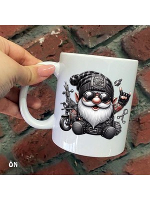Hediyeci Abla Size Özel Çılgın Dede Seramik Baskılı Kupa Bardaklar