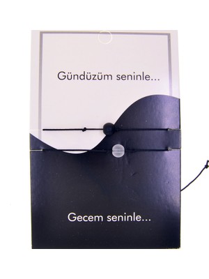 X-lady Accessories Altın Renk Gündüz Gece  Arkadaş Şans Bilekliği - 2689