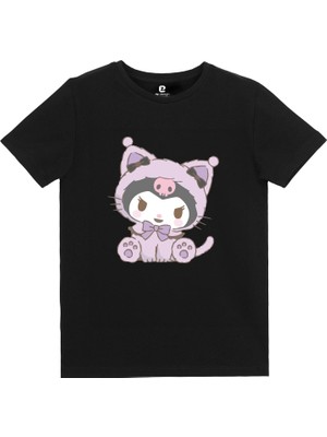 Ez Design Kuromi Baskılı Tshirt