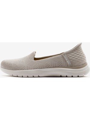 Skechers On - The - Go Flex  -  Clover Kadın Bej Günlük Ayakkabı 138182 Tpe