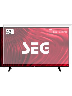 Best Ekran  Seg 43SFA750 Tv Ekran Koruyucu - Android LED Seg 43" Inç 109 Ekran Tv Ekran Koruyucu Paneli