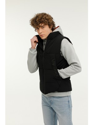 Lumberjack M-CT660 Udo Vest 2pr Siyah Erkek Yelek