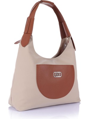 Getcho Herlina Kadın Mıknatıs Kapamalı Omuz Çantası