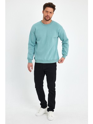 Kef Clothing Mint Sweatshirt, Oversize Sweatshirt, Erkek Sweatshirt