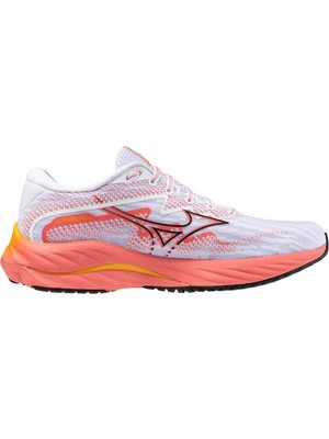 Mizuno Wave Rider 27 Kadın Koşu Ayakkabısı Beyazpembe