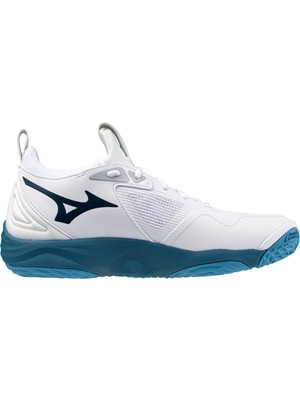 Mizuno Wave Momentum 3 Unisex Voleybol Ayakkabısı Beyazmavi