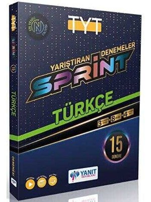 Yanıt Yayınları  YKS TYT  Türkçe Sprint 15 Deneme Video Çözümlü