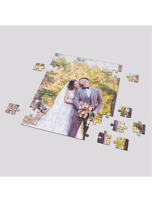 Hediye Vakti Kişiye Özel 130 Parça A3 Fotoğraf Baskılı Puzzle