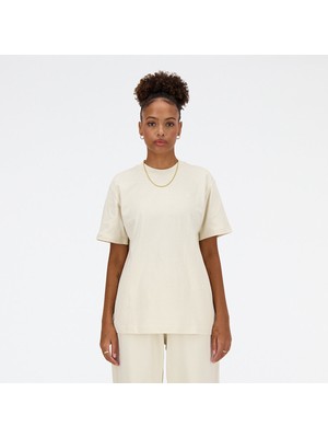 New Balance WT41501 Beyaz Kadın Tişört