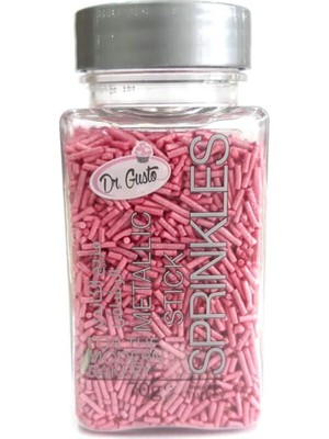 Dr. Gusto  Metalik Çubuk Pembe 150 gr