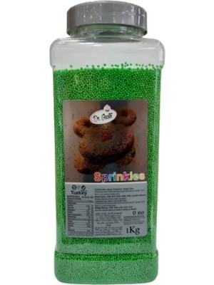 Dr. Gusto  0 mm Boncuk 1 kg Yeşil