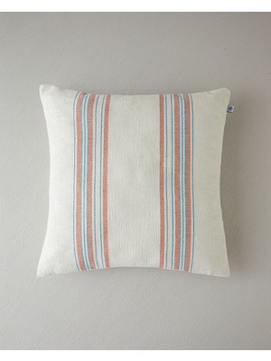 English Home Mare Polyester Dolgulu Kırlent Ekru