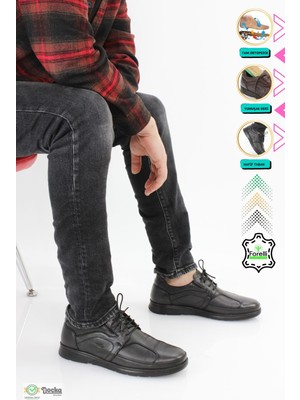 Forelli Erkek Hakiki Deri Günlük Anatomik-Ortopedik Ayakkabı