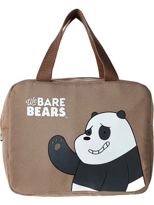 Miniso We Bare Bears Lisanslı Yiyecek Çantası - Panda