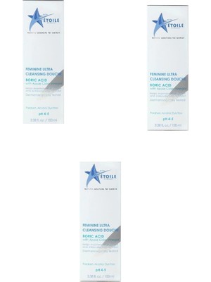 Etoile Feminine Ultra Cleansing Douche 100 ml 3 Adet