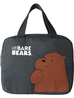 Miniso We Bare Bears Lisanslı Yiyecek Çantası - Boz Ayı