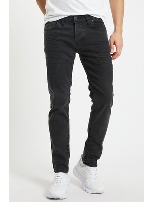 Tarz Cool Erkek Füme Renk Slim Fit Likralı Esnek Pantolon