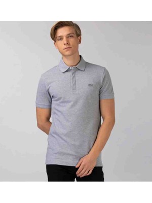 Lacoste Polo Paris Gri  Slim Fit  Tshırt