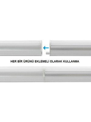 GRNLight 30-60-90-120 cm Anahtarlı Mutfak Tezgah Aydınlatması-Tak Çalıştır-1,5 mt Enerji Kablolu