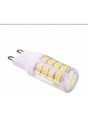 Qisem 10 Adet-Led Ampul-G9-52 LAMBA-220V Sıcak Beyaz 3000K (Yurt Dışından)