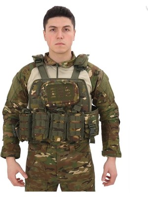 Halbart Kamuflaj Hücum Yeleği